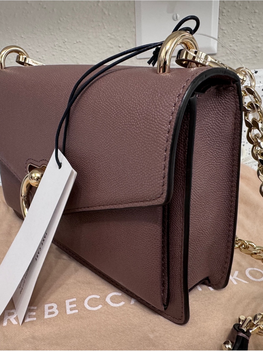 Rebecca Minkoff Jean Xbody Shoulder Bag Mink - Picture 6 of 16